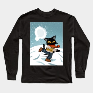 Snowball fight Long Sleeve T-Shirt